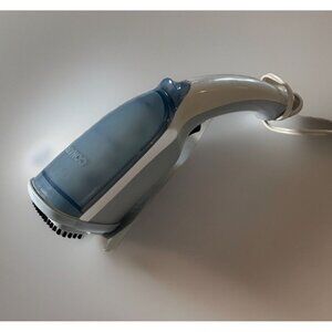 Conair Handheld Fabric Steamer Model GS15RN Blue & White Extra long cord